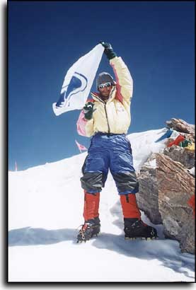 At the summit
